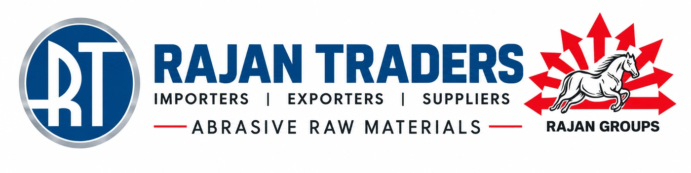 Rajan Traders — Importers, Exporters, Suppliers; Abrasive Raw Materials; Rajan Groups