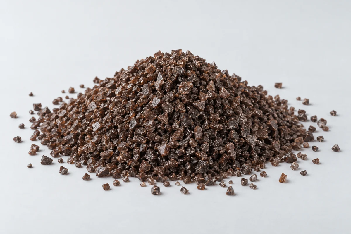 Illustrative studio view of aluminium oxide